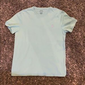 Polo Ralph Lauren Mint Green Tee Shirt Men Medium